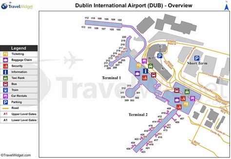 Dublin Airport Map