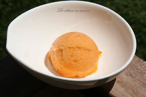 De délices en saveurs Sorbet à l abricot