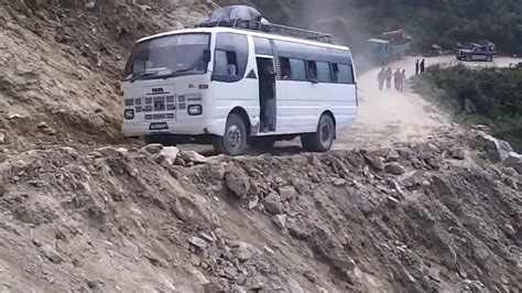 World S Most Dangerous Roads Nepal India Youtube