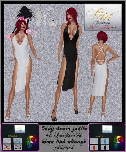 Second Life Marketplace Sexy Dress Joelle