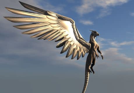 Second Life Marketplace - European dragon feathered wings