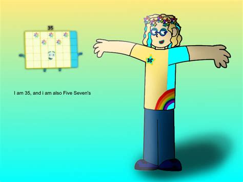 Numberblocks 35 Humanized By Silviacat3 On Deviantart