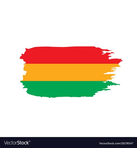 Bolivia flag Royalty Free Vector Image - VectorStock