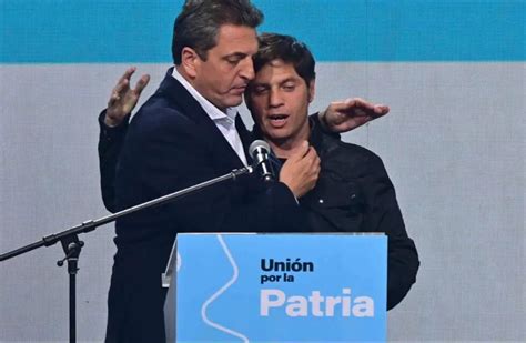 Día de la Lealtad Massa y Kicillof juntos en acto de cierre de campaña