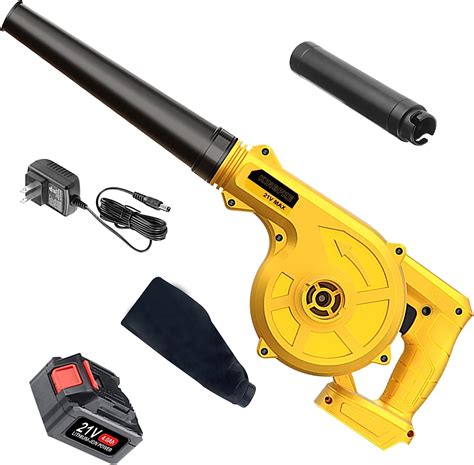 Leaf Blower Cordless With Battery And Charger 21v 40ah Battery Powered Electric