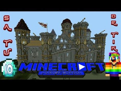 Cara Buat Istana Dalam Satu Detik Minecraft Pe Pocket Edition