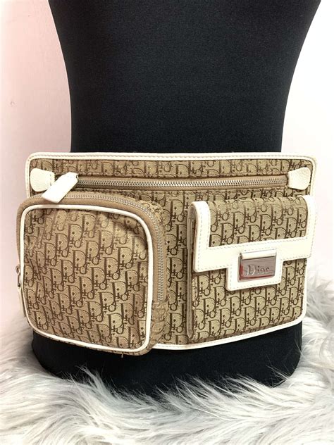 Christian Dior Belt Bag Brown/White – BuyMeh