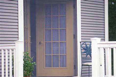 How to Install a Retractable Screen Door - This Old House