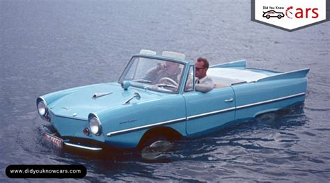 Amphibious Cars: Vehicles That Can Drive on Water | Did You Know Cars