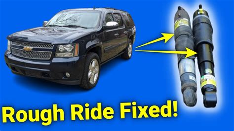 Chevy Tahoe Suburban Rear Shock Replacement Highlights Youtube