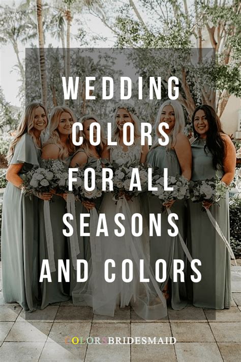 Trendy Beach Wedding Color Palettes For Colorsbridesmaid