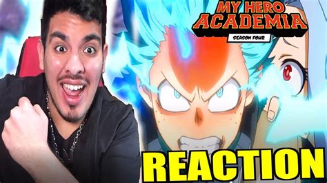 My Hero Academia Season 4 Episode 13 Reaction Youtube