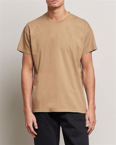 Jeanerica Marcel Crew Neck T Shirt Dark Sand Hos Careofcarlno