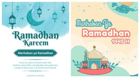 30 Poster Sambut Ramadhan 2024 Untuk Anak Tk Sd Smp Sma Disertai