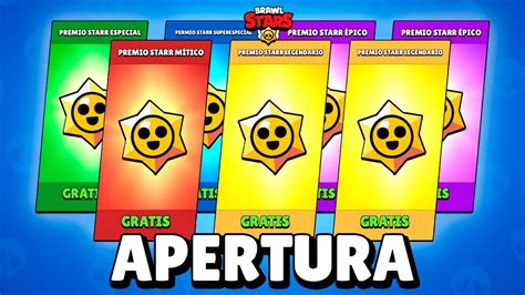 Abro Todos Mis Starr Drops En Brawl Stars Youtube