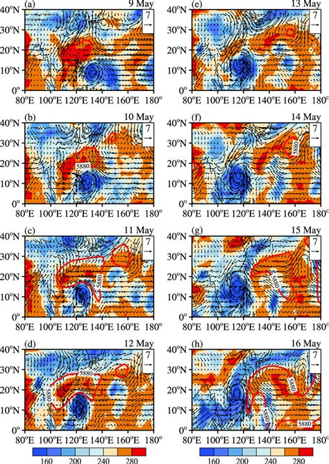 The Hpa Horizontal Wind Field Vector Units M S The Olr