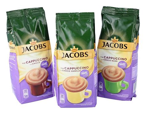 Kawa Cappuccino Jacobs Milka 500g Nuss Orzechowa ERLI Pl