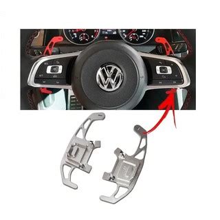 Extensor Paddle Shift Borboleta Vw Golf Mk7 Mk7 5 Gti Prata Shopee Brasil