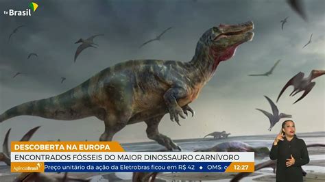 Fósseis do maior dinossauro carnívoro são encontrados na Europa