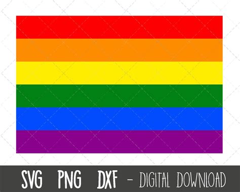 Pride Flag SVG, Flag Svg, Pride Awareness Svg Cut File, Pride Flag Clipart Svg, Pride Png, Dxf ...