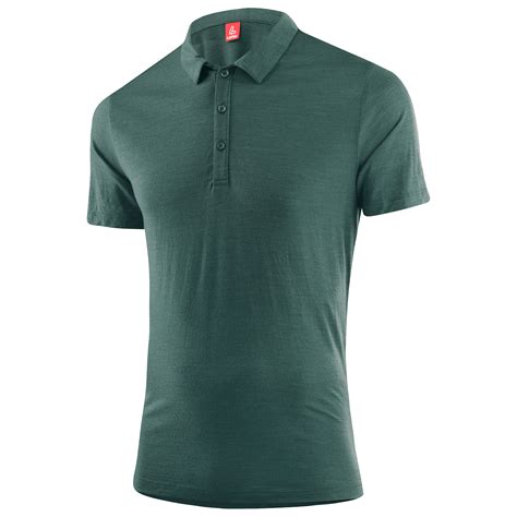 Löffler Poloshirt Merino Tencel Polo Shirt Herren Versandkostenfrei