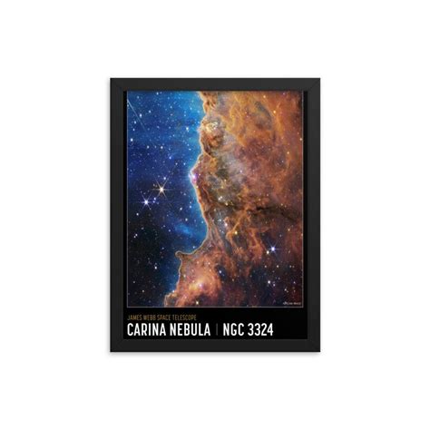 Carina Nebula From Nasas James Webb Space Telescope Framed - Etsy