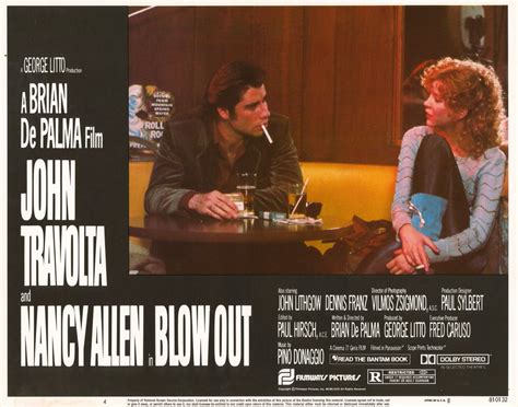 Blow Out Original 1981 Us Scene Card Posteritati Movie Poster Gallery