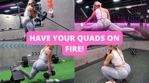 The Best Exercises To Grow Your Quads Fast Vlog Youtube