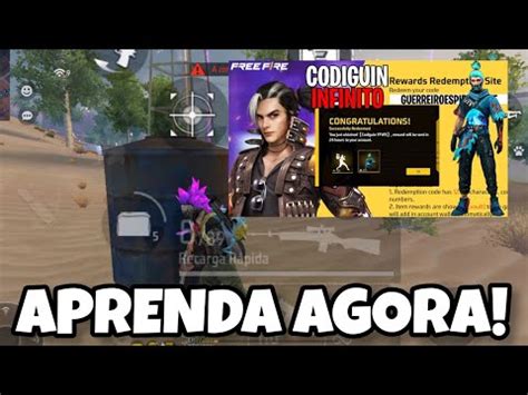 Como Resgatar Codiguin No Free Fire Como Colocar C Digo No Ff Rapido