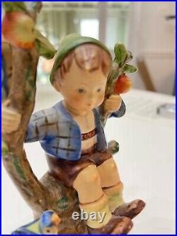 Hummel Figurine 142 1 Apple Tree Boy TMK 2 1950 55 Full Bee Goebel