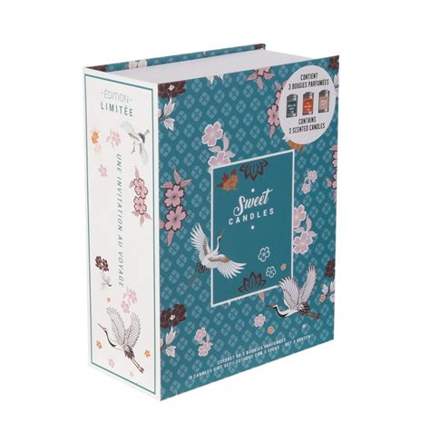 Coffret De Bougies Parfum Es En M Tal