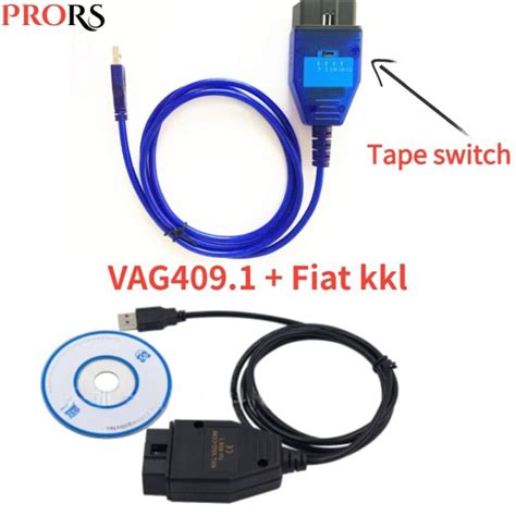 VAG409 1 KKL OBD2 USB Diagostic Tool FTDI FT232RL CH340 VAG