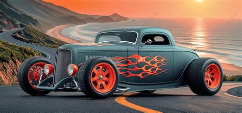 Hot Rod Muscle Car Background Hot Rod Car Rod Car Rod Car Background Background Image And