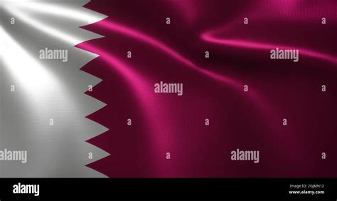 Horizontal Stripes Qatar Flag Hi Res Stock Photography And Images Alamy