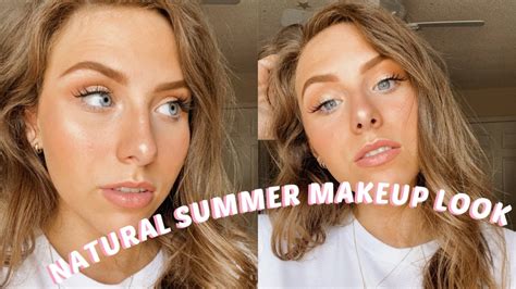 Everyday Natural Glowy Summer Makeup No Foundation Youtube