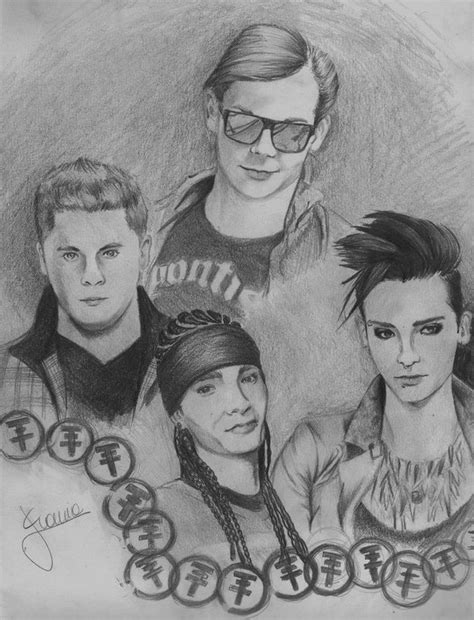 Zimmer483 Dibujos De Tokio Hotel