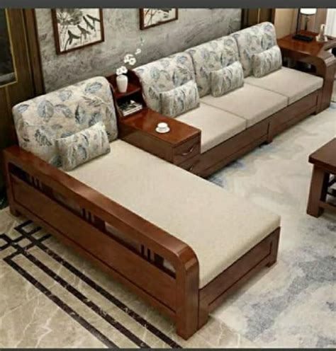 Wooden Sofa With Drawers Wooden Sofa With Backrest Wooden Sofa With