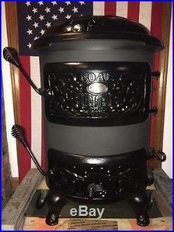 Chubby Coal Stove. Fresh Paint. New Seals | United States Stove