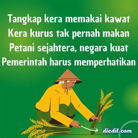 25 Pantun Pertanian Penuh Makna Dan Harapan