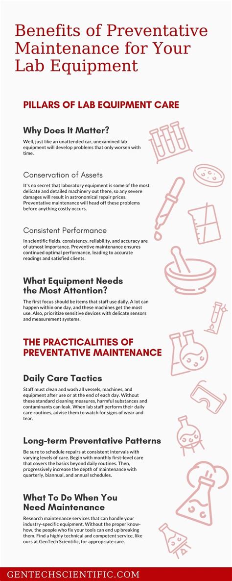 Benefits Of Preventive Maintenance Gentech Scientific