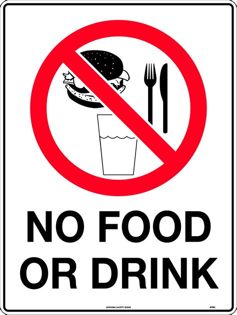 No Food or Drink | Prohibition | USS