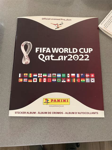 Copa Mundial De La Fifa Qatar 2022 Panini Álbumpegatina Combo 1 Álbum De Cubierta Suave Y 2