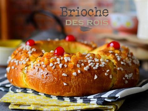 La couronne briochée des rois aux fruits confits la galette briochée