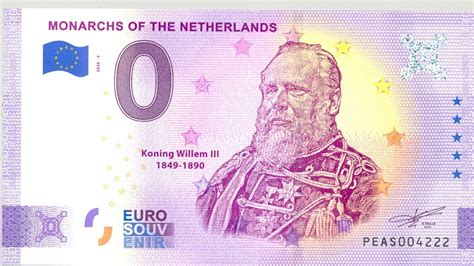 PAYS BAS 2020 5 MONARCHS OF THE NETHERLANDS ANNIVERSAIRE BILLET