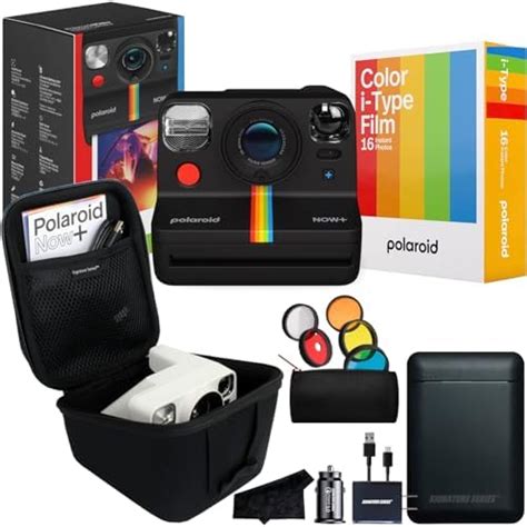 Amazon Polaroid Originals Now I Type Instant Camera Black 9028