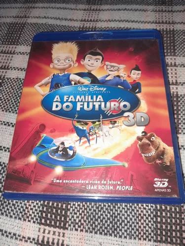 Bluray A Família Do Futuro 3d Disney Usado 1 Vez Original