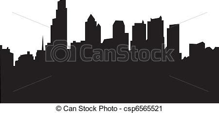 Philly Skyline Vector at GetDrawings | Free download