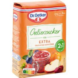 Dr Oetker Extra Gelierzucker 2 1 500g Lebensmittel Versand Eu Leb