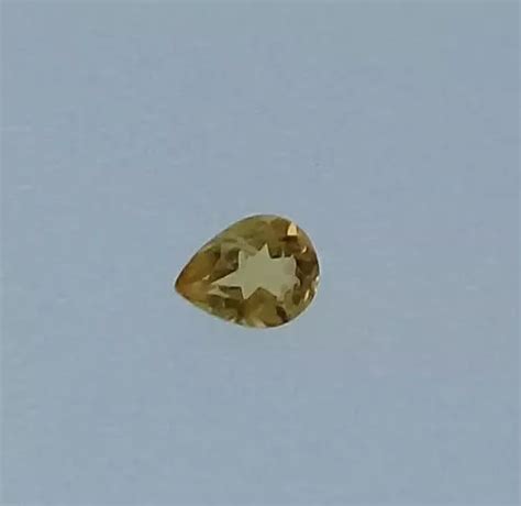 Citrino 0 100 Cts Gota 3x2 Mm Pedra Preciosa A1