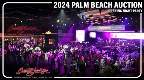 2024 Palm Beach Auction Opening Night Party Barrett Jackson 2024 Palm Beach Youtube